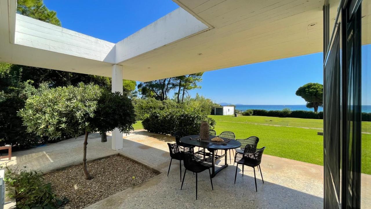 Beachfront Villa Hoopoe Schinias, Marathon ภายนอก รูปภาพ